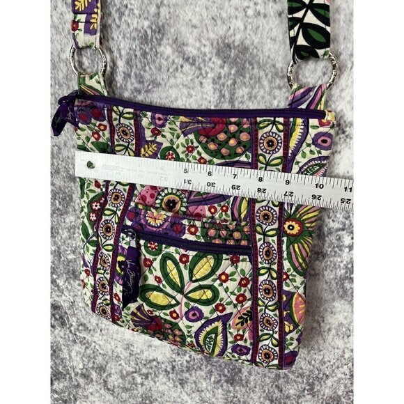 Vera Bradley Retired Pattern Viva La Vera Hipster Bag Purse Womens Crossbody - Picture 16 of 16